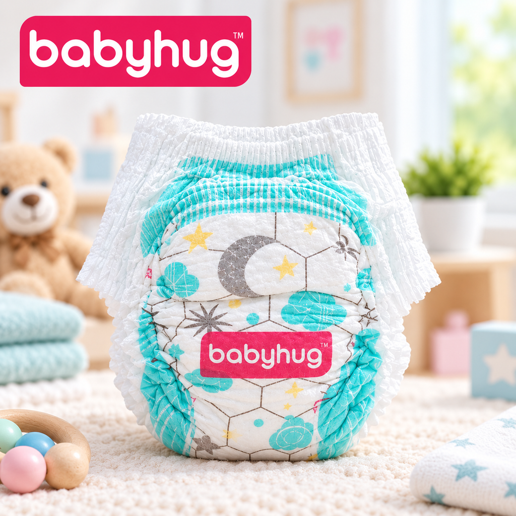 Babyhug Baby Diaper-75 pieces NB & XXL (Loose Pack)