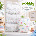 Wobble Baby Diapers-75 Diapers S & XXL  I Loose Pack